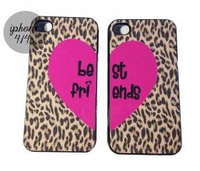 Leopard Best Friends iPhone cases