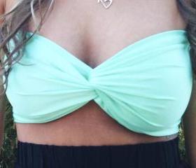 MINT BANDEAU TOP